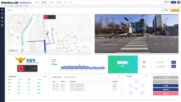 ▲ 현대차·기아 로보틱스랩 관제 시스템,