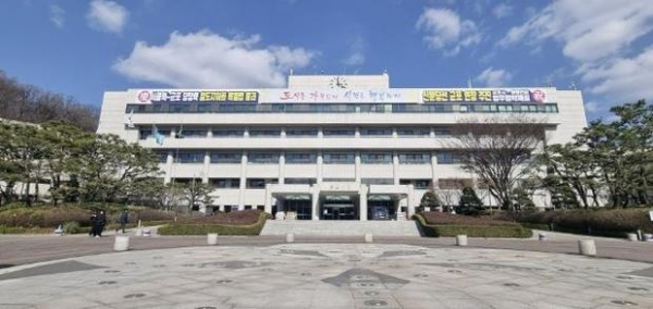 ▲ 군포시청 전경,
