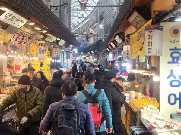 ▲ 찾은 시민들