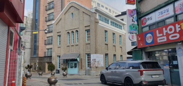 ▲ 구 부국원은 우리나라 농업이 일본에 의해 힘들었던 아픈 역사을 간직하고 있다.