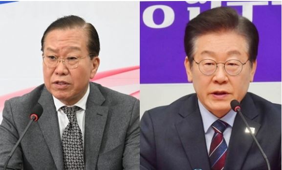 ▲ 권영세 위원장·이재명 대표,