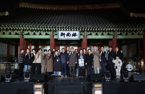 ▲ 2025 화성행궁 야간개장 개막식 참석.