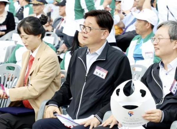 ▲ 성남시의회, 제71회 경기도체육대회 2025 가평 개회식 참석