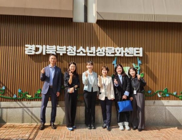 ▲ 이인애 의원, 경기북부청소년성문화센터 현장 방문사진,