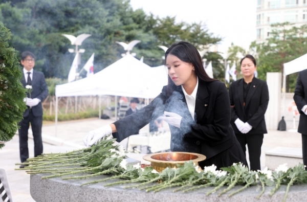 ▲ 수원특례시의회 보건복지위원회 김소진 의원(국민의힘, 율천·서둔·구운·입북동)