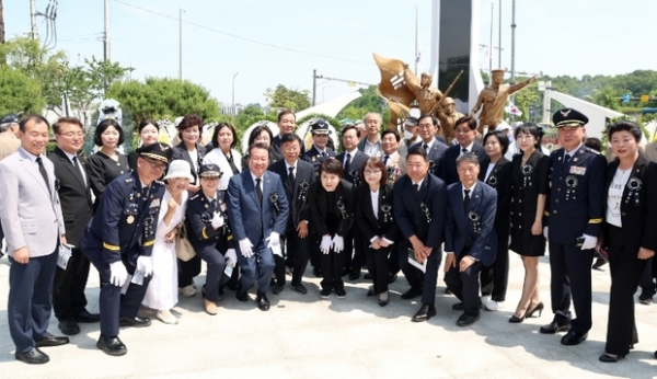 ▲ 제70회 현충일 추념행사