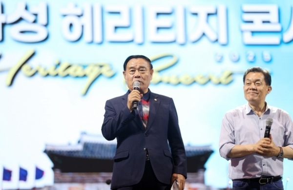 ▲ ‘2025 수원화성 헤리티지 콘서트’참석