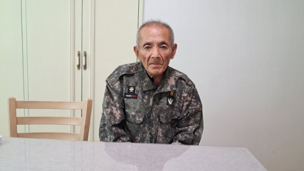 ▲ 베트남 참전용사 윤길수 선생님