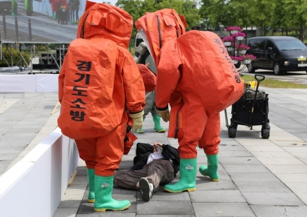 ▲ 2025년 경기북부 대테러 관계기관 합동훈련