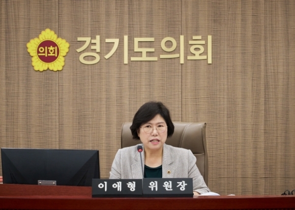 ▲ 경기도의회 교육행정위원회 이애형 위원장(국민의힘,수원 세류1·2·3동 및 권선1동)