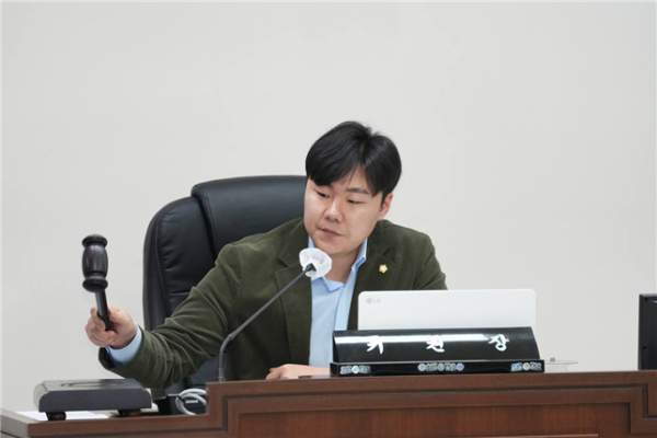 ▲ 안성시의회 최승혁 의원 © 굿 뉴스통신